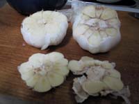 �Q�̃j���j�N�̉�����؂�B�d�q�����W�ɂ����钼�O�̎ʐ^�B�����T�b�Ƃ����点��B